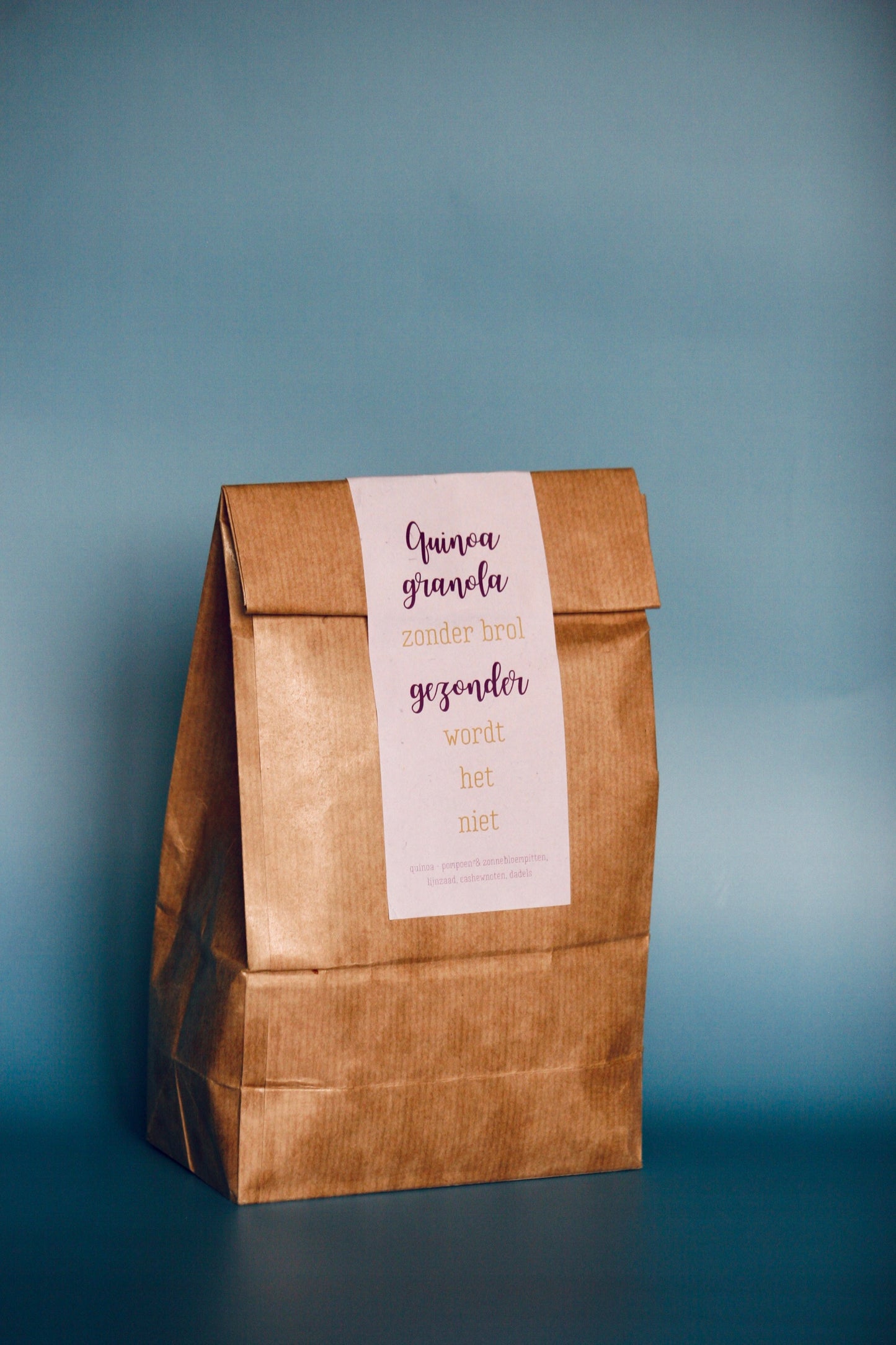 Quinoa Granola 'den Originele' met dadel - 500 gr